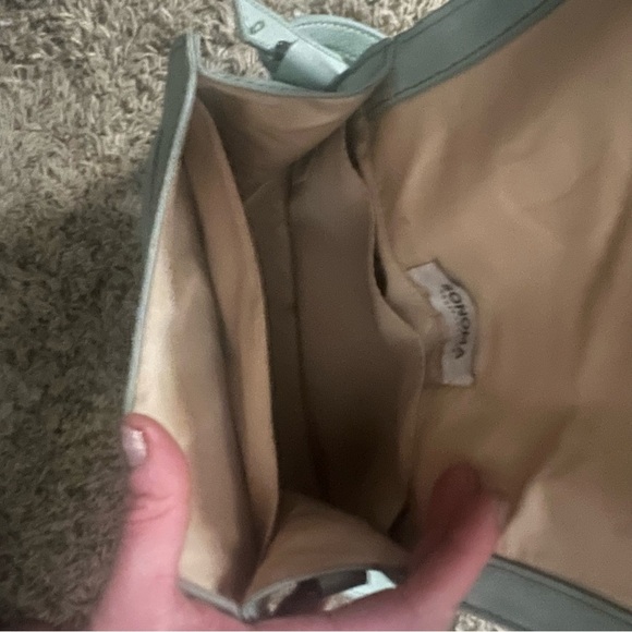 Sonoma | light teal/aqua crossbody purse for minimalist. Great used condition. - Picture 3 of 6